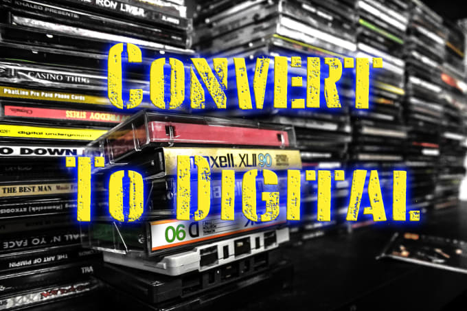 I will convert your cassette to digital