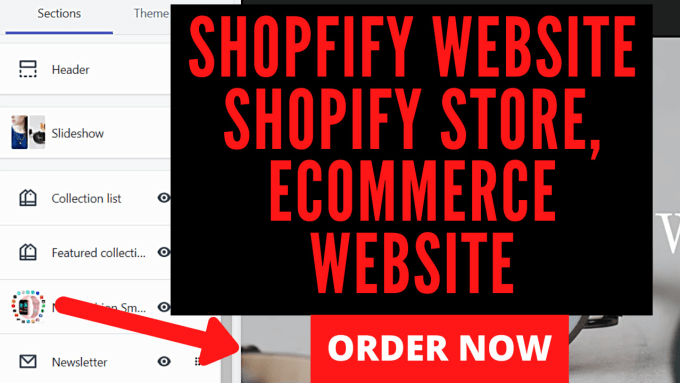 I will create a shopify theme, be your professional shopify expert