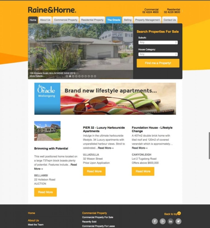 I will create customise fix  real estate property listings website