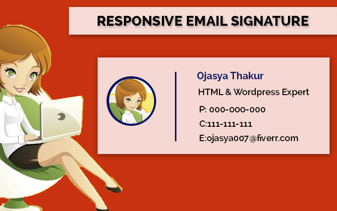 I will create responsive email templates