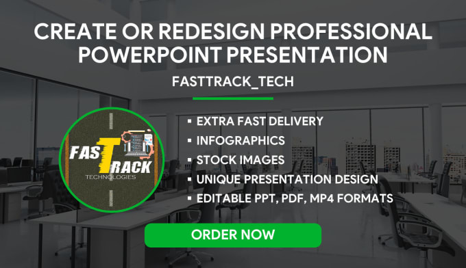 I will design premium powerpoint presentation and PPT pitch deck