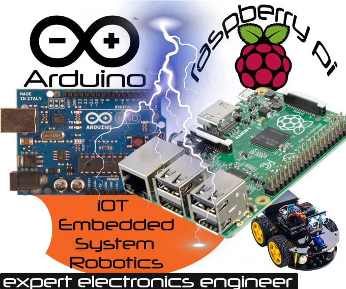 I will do arduino, raspberry pi, esp8266, electronics projects