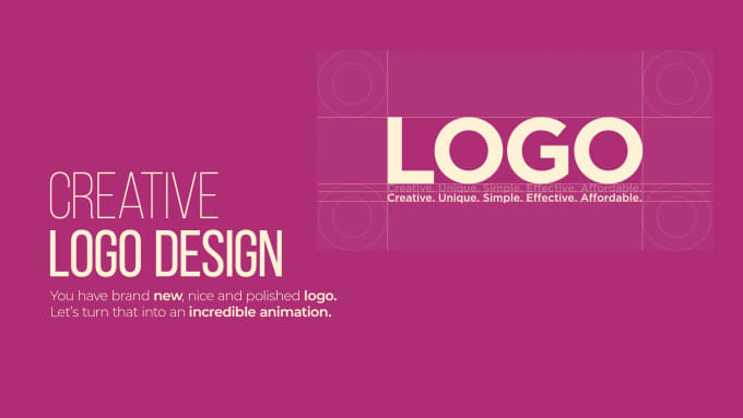 I will do creative logo design