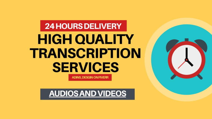 I will do fast and flawless video or audio transcription