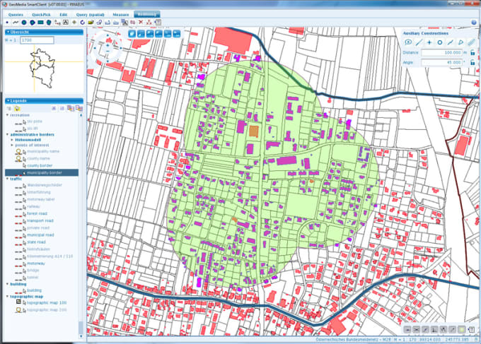 I will draw vector map in gis