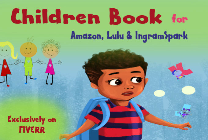 I will format children book for amazon, lulu, ingramspark