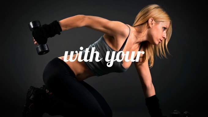 I will give you 100 fitness videos with your brand logo