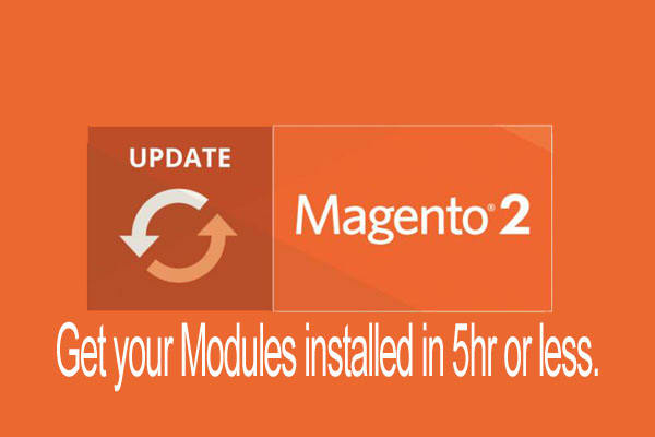 I will install modules in Magento 2