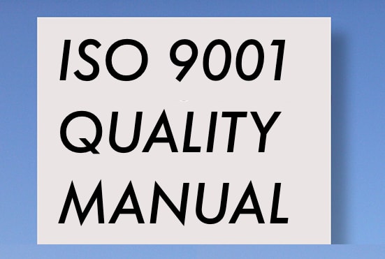 I will prepare quality manual QMS