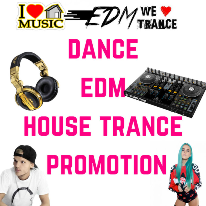 I will promote your edm dance music track, dj mix or album