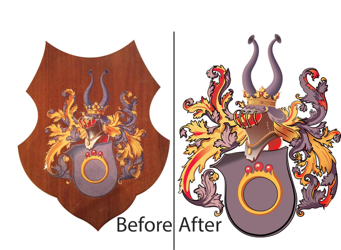 I will redraw and vectorise your any old image