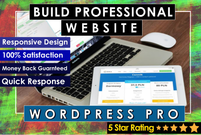 I will wordpress website design professionally, wordpress blog