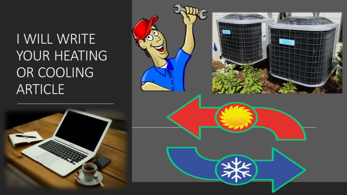 I will write an article on heating and cooling topics hvac