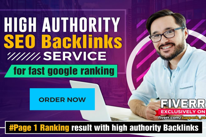 I will 300 white hat SEO link building backlinks service for fast google ranking