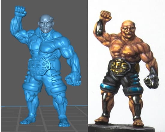 I will 3d print and paint your minis