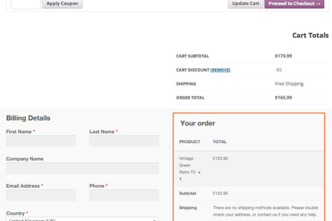 I will add cart form and checkout form on woocommerce product page