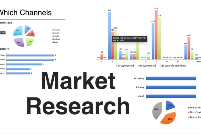 I will analyse your target audience, niche market research for apps and business