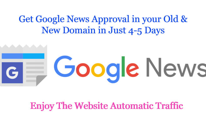 I will approved google news publisher in old domain in 4 to 5 days, quick indexing