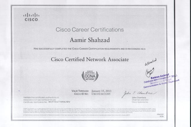 I will assist in networking task and network design