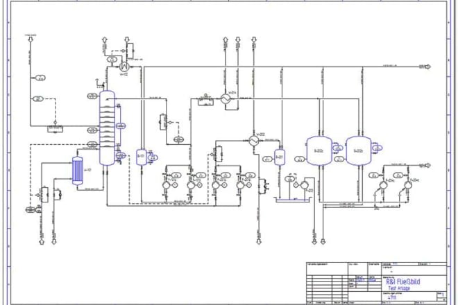 I will autocad for mechanical electrical pid 2d drawing