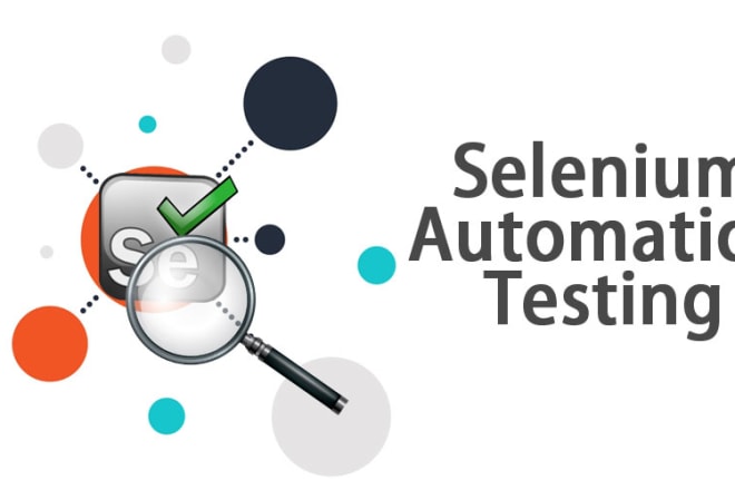 I will automate test case for web application