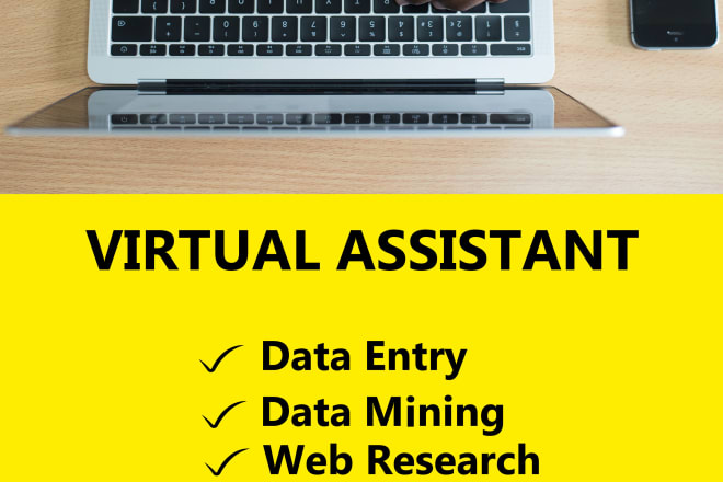 I will be book keeping and data entry personal assistant
