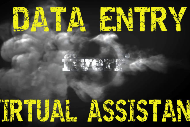 I will be data entry virtual assistant monthly