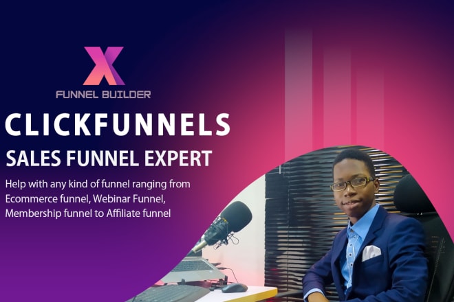 I will be your clickfunnels sales funnel expert