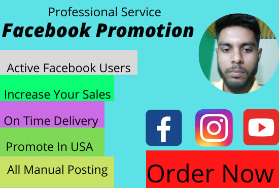 I will be your facebook marketing specialist in USA