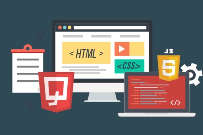I will be your front end web developer, html css bootstrap