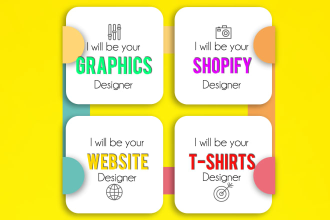 I will be your graphics web and shopify designer