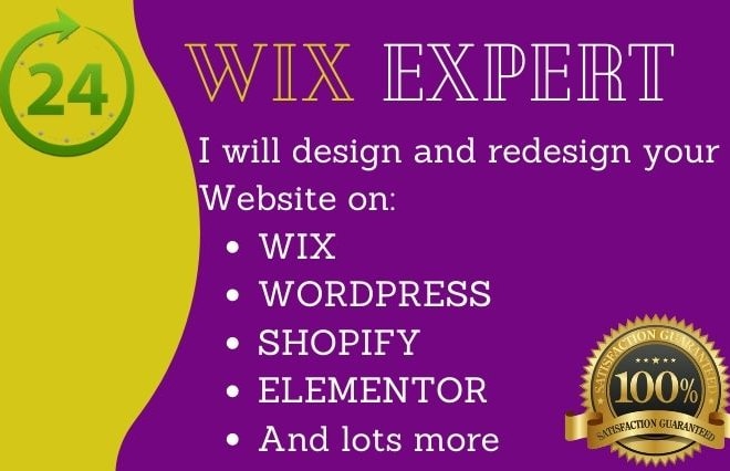 I will be your wix, wix expert, wordpress expert, kartra expert,kajabi expert on wix