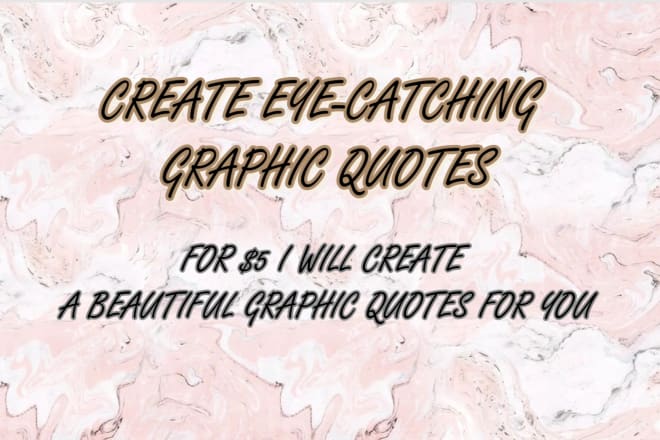 I will beautiful eye catching quotes design