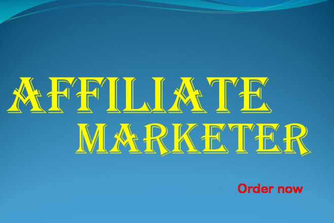 I will best affiliate link promotion, click bank and amazon, affiliate link promotion