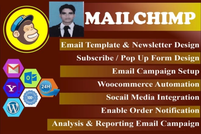 I will best mailchimp build mailchimp newsletter, pardot and mailchimp templates