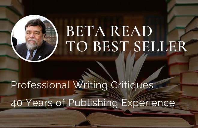 I will beta read and critique your manuscript