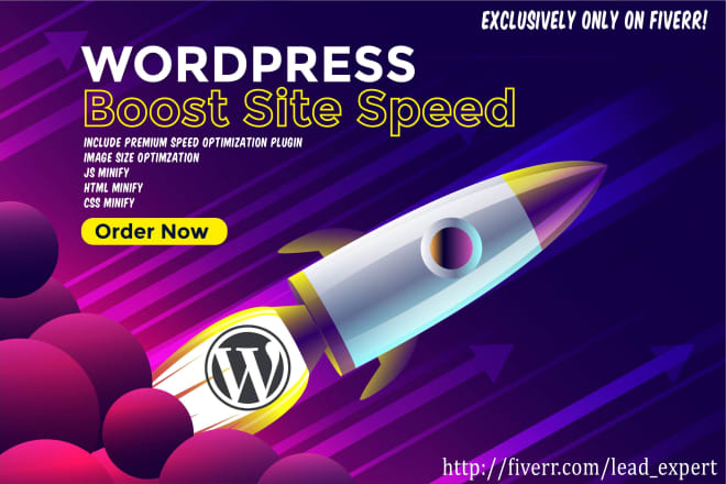 I will boost wordpress website loading speed with premium plugin