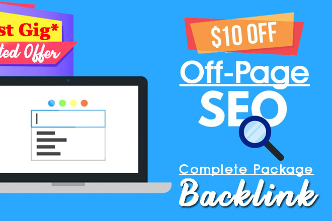 I will boost your google ranking with complete backlink package