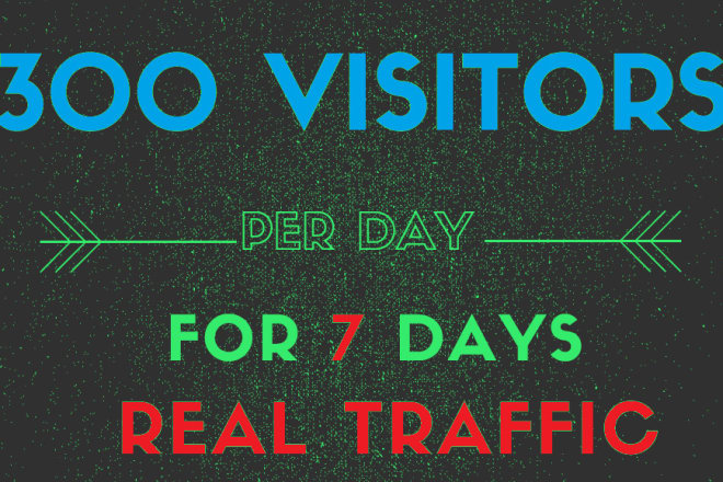I will boost your traffic with 300 visitors french per day for 7 days