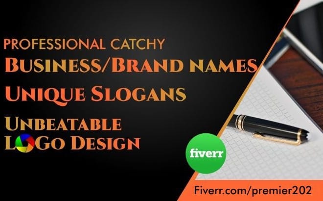 I will brainstorm amazing seo business name, brand name, company name, domain name