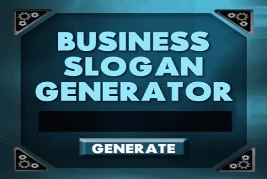 I will brand name for business, generator of domain, taglines, company slogan maker