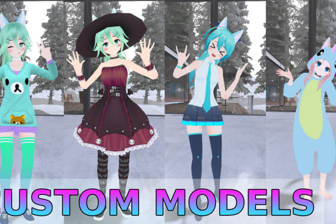 I will bring your mmd model into vrchat
