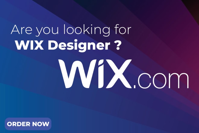 I will build a professional wix website for you
