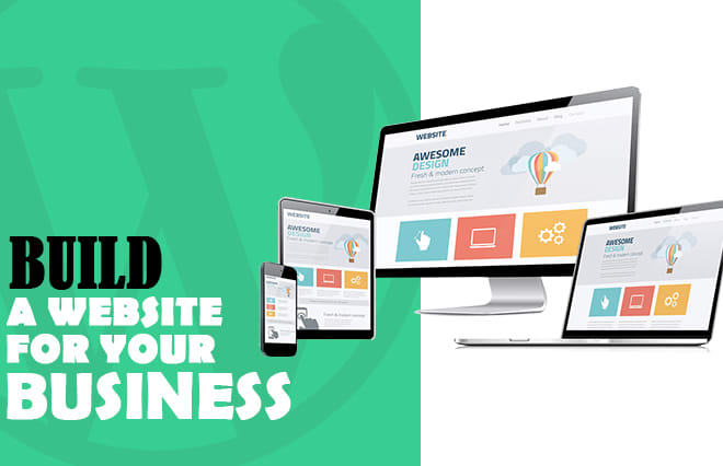 I will build a website for your business
