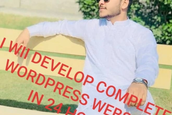 I will build any type of wordpress website in 24 hours