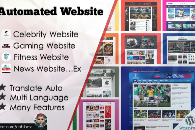 I will build autoblog in multi language on wordpress