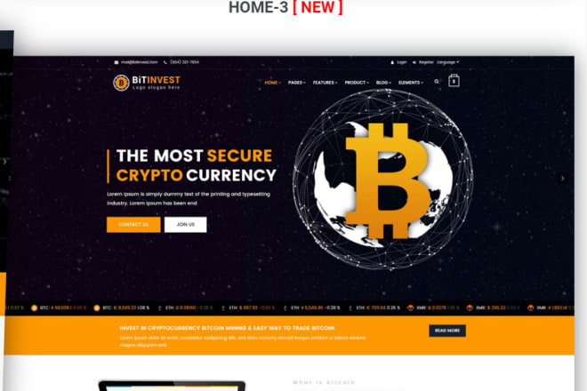 I will build automated bitcoin crypto news site for passive income