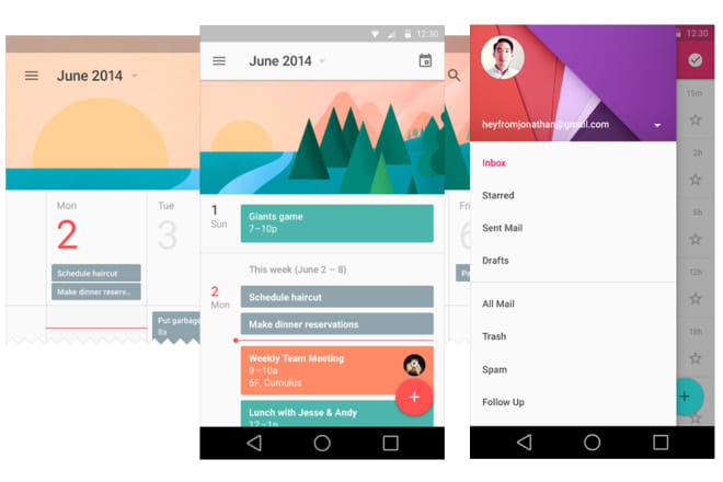 I will build Complete Material Design Android Application