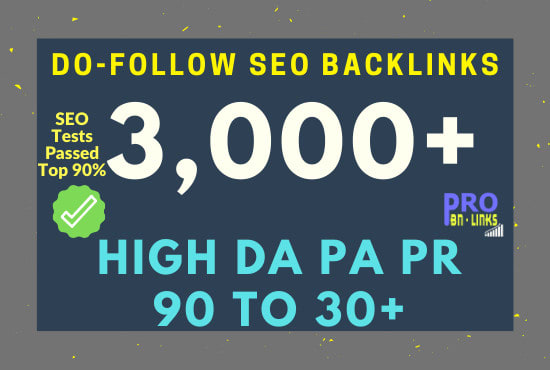 I will build dofollow backlinks SEO service white hat link building