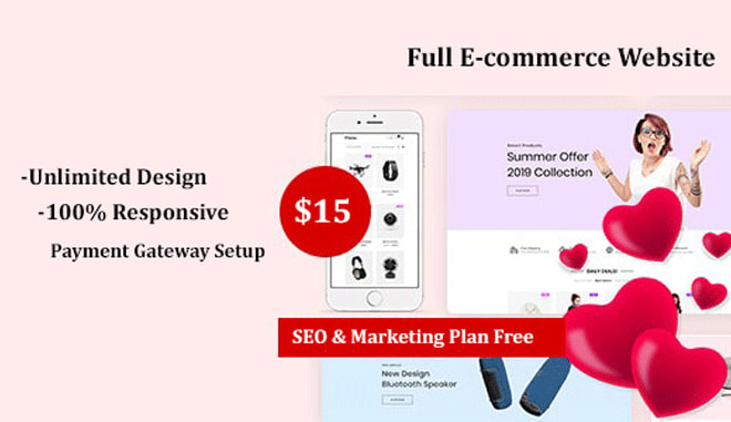 I will build functional ecommerce online webstore or webshop using wordpress
